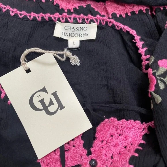 Chasing Unicorns Fork in the Road maxi dress. - Picture 1 of 5